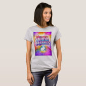T-shirt Suivez le lapin blanc (Devant entier)