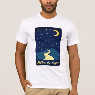 T-shirt Suivez Le Light Retro Star Tee