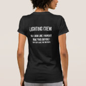 T-shirt Suivez l'équipage de tache (Dos)