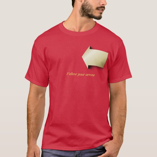 T-shirt Suivez votre flèche (Devant)