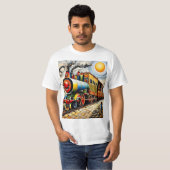 T-shirt Suivi du train 1 (Devant entier)