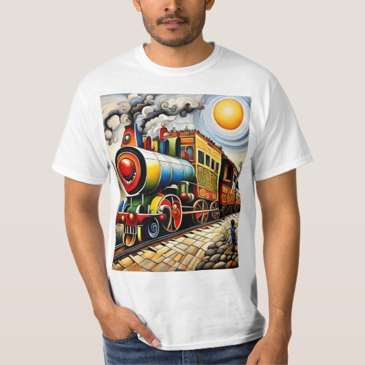 T-shirt Suivi du train 1 (Devant)