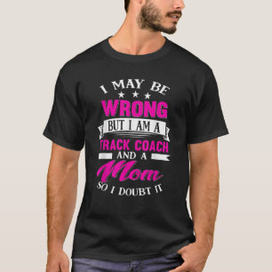 T-shirt Suivre Coach Maman Drôle Dit Mère Cadeau