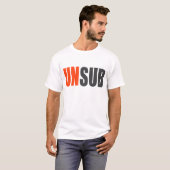T-shirt Sujet d'inconnu d'Unsub (Devant entier)