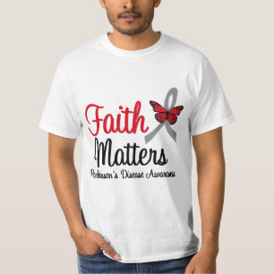 T-shirt Sujets de foi de :maladie de Parkinson