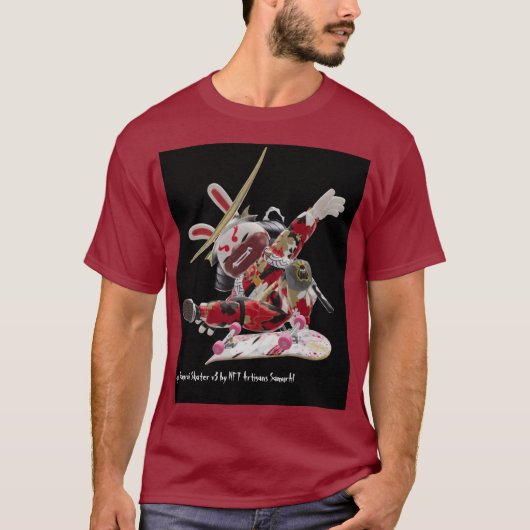 T-shirt Suji Samurai Skater v3 Tri-Blend (Devant)