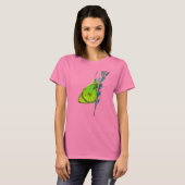 T-shirt Sulpher jaune transparent (Devant entier)