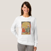 T-shirt Sultan Ahmet III avec un de ses disciples (Devant entier)