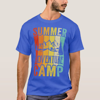 T-shirt Summer Adventure Attend Camper