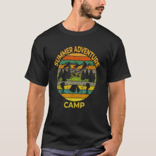T-shirt Summer Adventure Attend Camper Summer Camper