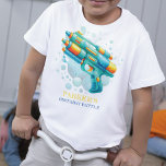 T-shirt Summer Boy Birthday Water Gun Bataille<br><div class="desc">Design Anniversaire de enfant d'été Water Gun. Cliquez sur le bouton "customiser plus loin" si vous souhaitez réorganiser et formater le style et le placement du texte. Les produits correspondants se trouvent dans la collection Water Gun Birthday Battle.</div>