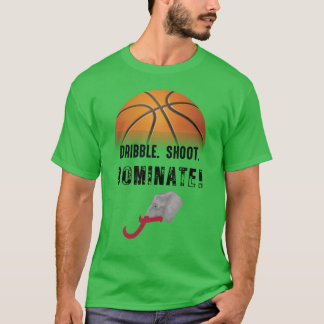 T-shirt Summer camp basketball Dribble Shoot Dominate Tide