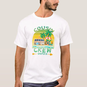 T-shirt Summer Cousin Crew Vacation 2022 Beach Cruise Fami
