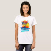 T-shirt Summer en Azul (Devant entier)