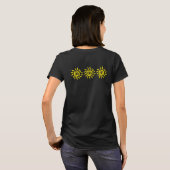 T-shirt Summer Fun Yellow Sun Souvenir T Chemise (Dos entier)