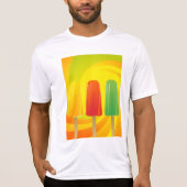 T-shirt Summer Ice Pops Trio Bright Popsicles (Devant)