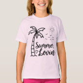 T-shirt Summer Lovin’ Beach Vibes (Devant)
