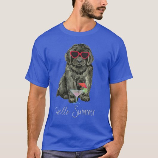 T-shirt Summer Newfoundland (Devant)