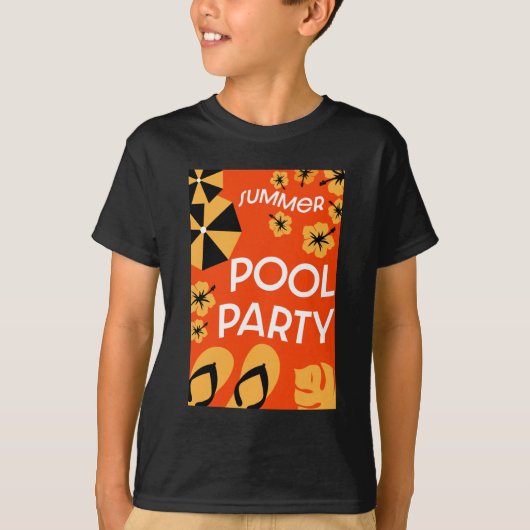 T-Shirt Summer Pool Parties (Devant)