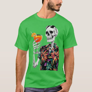 T-shirt Summer Skeleton Summer Aperol Spritz Vacation Don
