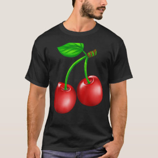 T-shirt Summer Sweet Cherry Red Cherries Vibes de fruits