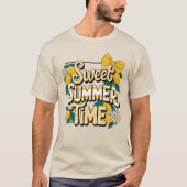 T-shirt Summer Sweet Time Lemon (Devant)