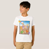 T-Shirt Summer Time Toys (Thème Plage) (Devant entier)