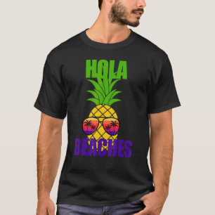 T-shirt Summer Vacay Beach Lunettes de soleil Cruise Hola