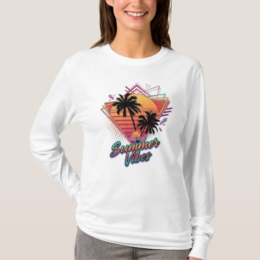 T-shirt Summer Vibes (Devant)