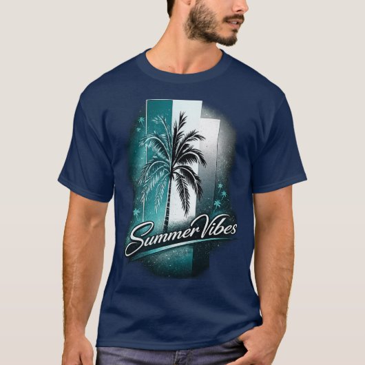 T-shirt Summer Vibes (Devant)