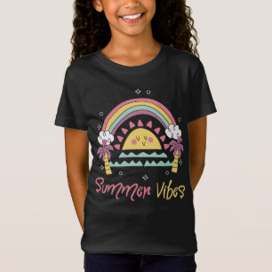 T-Shirt  Summer Vibes : Cute Summer Design Outfit