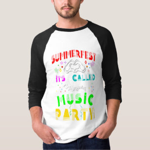 T-shirt Summerfest s'appelle Music Party