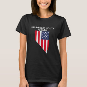T-shirt Summerlin South Nevada USA State America Travel Ne