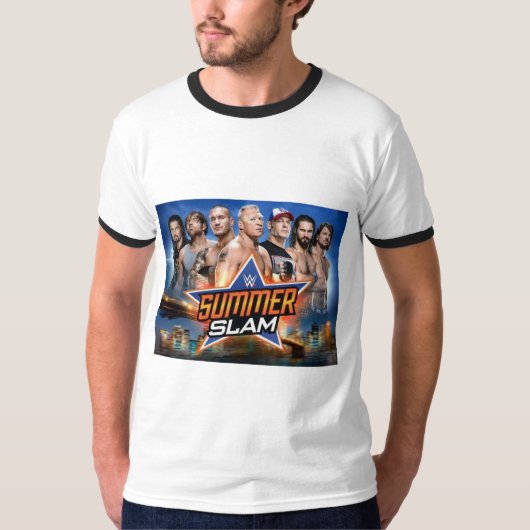 T-shirt SummerSlam 2019 (Devant)