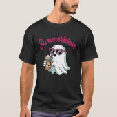 T-shirt Summerween Ghost Vibes 2026 : Fantomatique rencont (Devant)
