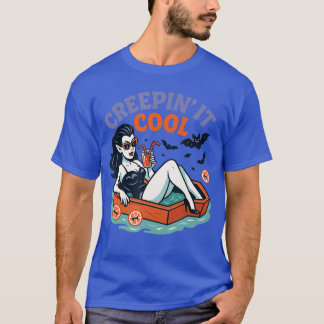 T-shirt Summerween Vampire Halloween Summer Vibes