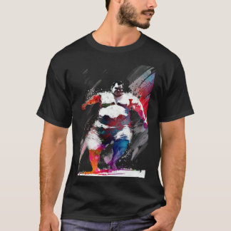 T-shirt Sumo art art