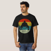 T-shirt SUMO vintage rétro (Devant entier)