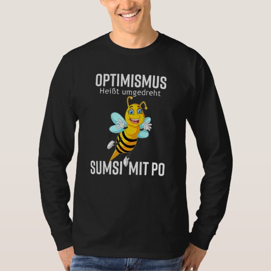 T-shirt Sumsi Avec Bo Optimism Beekeeper Honey Bees Fun (Devant)