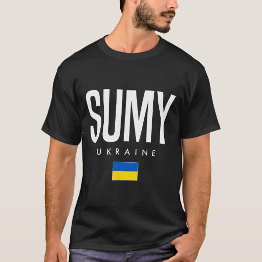 T-shirt Sumy Ukraine  (Devant)