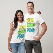 T-Shirt Sun And Fun (Unisexe)