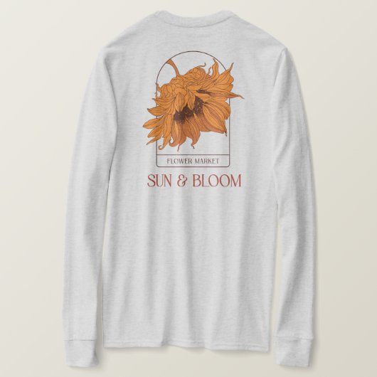T-shirt Sun & Bloom (Design dos)