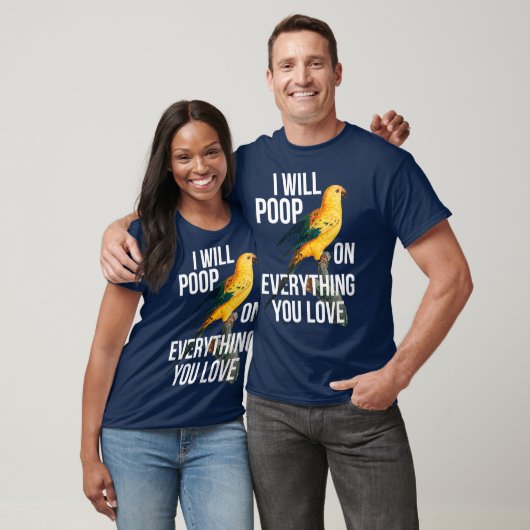 T-shirt Sun Conure Exotic Bird Propriétaire Funny Parrot P (Unisexe)