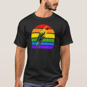 T-shirt Sun Conure Rainbow Bird Birdwatcher Diversity Bird