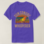 T-shirt Sun Conure Whisperer perroquet sun conure 1 (Design devant)