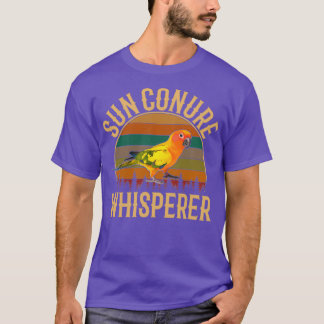 T-shirt Sun Conure Whisperer perroquet sun conure 1