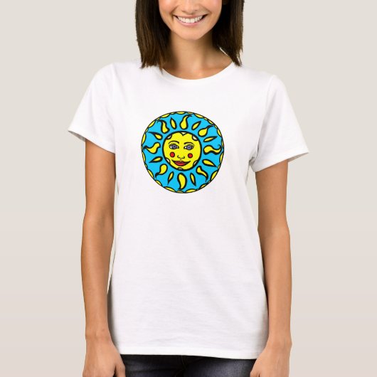 T-shirt Sun de sourire (Devant)