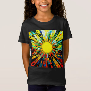 T-Shirt Sun En Abstrait 910