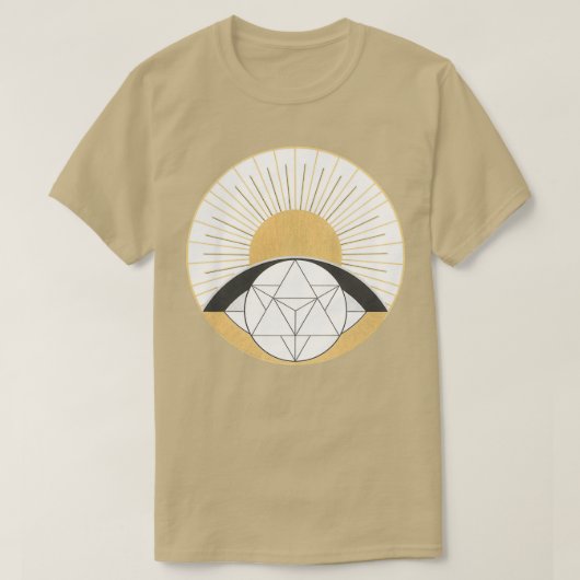 T-shirt Sun et Merkabah (Design devant)
