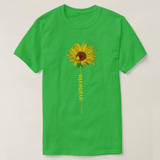 T-shirt Sun Flower maw maw Sorority Christmas Tee (Design devant)